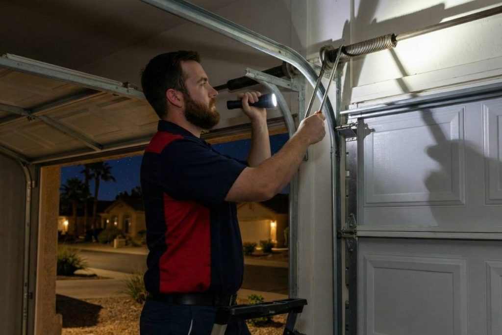 emergency garage door repair tempe