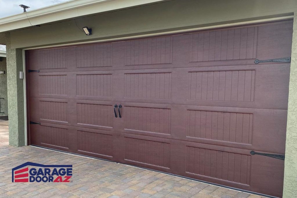 Garage door upgrade for home exterior in Arizona