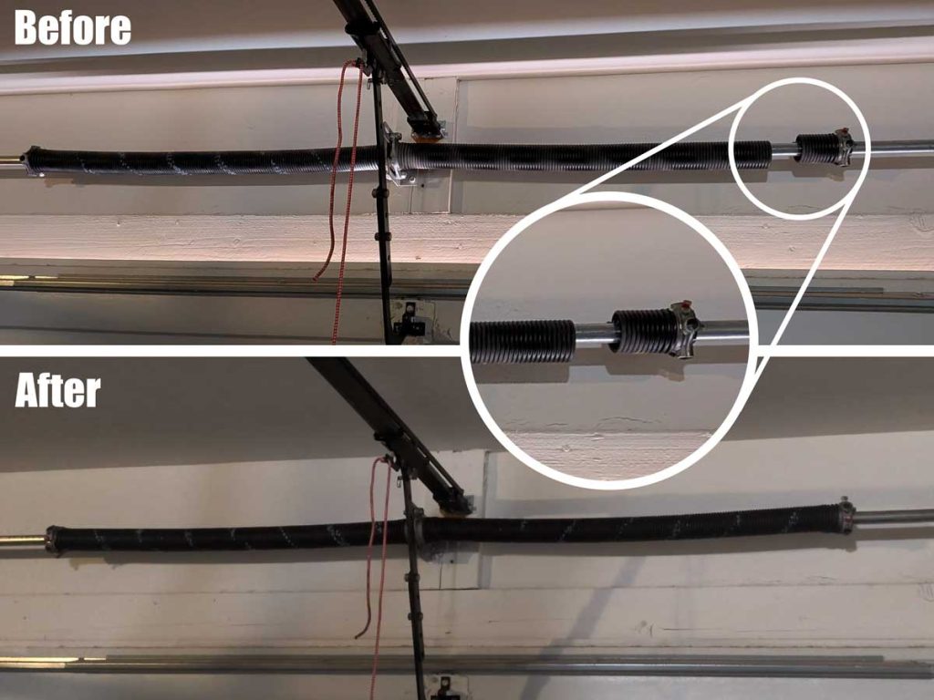 broken garage door spring repair arizona